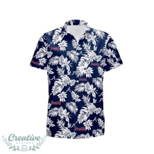 Atlanta Braves Tropical Leaf 3D Printed Hawaiian Shirt Beach Team Gift Product Photo 2