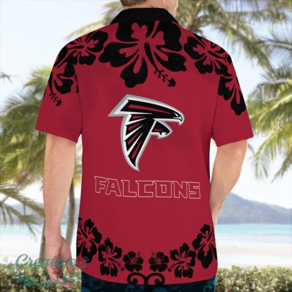 Atlanta Falcons Flower Cute Snoopy Smile Hawaiian Shirt Summer Gift Product Photo 4