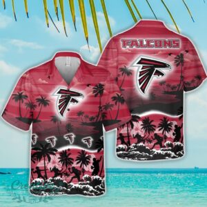 Atlanta Falcons Tropical Hawaiian Shirt Beach Funny Gift For Men And Women Product Photo 1