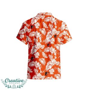 Baltimore Orioles Tropical Leaf 3D Printed Hawaiian Shirt Beach Team Gift Product Photo 3