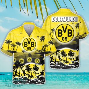 Borussia Dortmund II Tropical Hawaiian Shirt Beach Funny Gift For Men And Women Product Photo 1