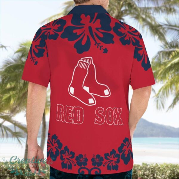 Boston Red Sox Flower Cute Snoopy Smile Hawaiian Shirt Summer Gift Product Photo 3