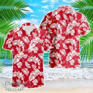 Boston Red Sox Tropical Leaf 3D Printed Hawaiian Shirt Beach Team Gift Product Photo 1