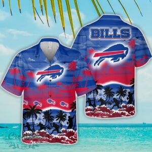 Buffalo Bills Tropical Hawaiian Shirt Beach Funny Gift For Men And Women Product Photo 1