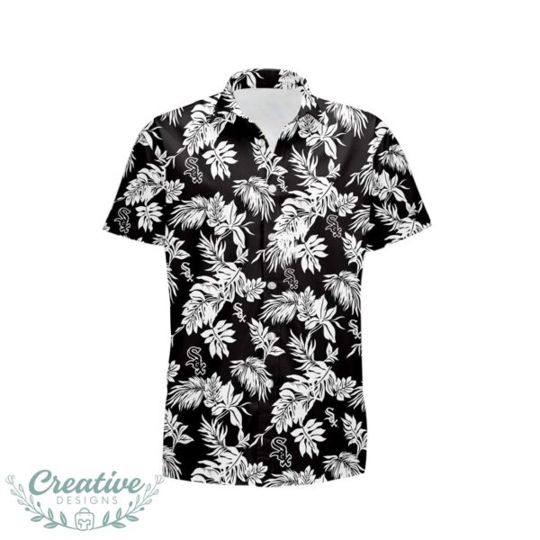 Chicago White Sox Tropical Leaf 3D Printed Aloha Hawaiian Shirt Product Photo 2