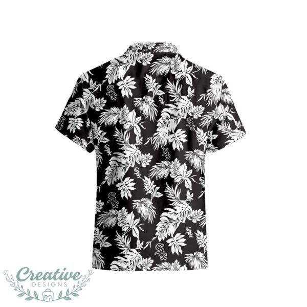 Chicago White Sox Tropical Leaf 3D Printed Aloha Hawaiian Shirt Product Photo 3