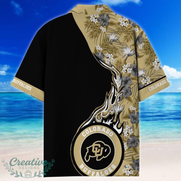 Colorado Buffaloes Tropical Style Fireball Custom Name Hawaiian Shirt Product Photo 3