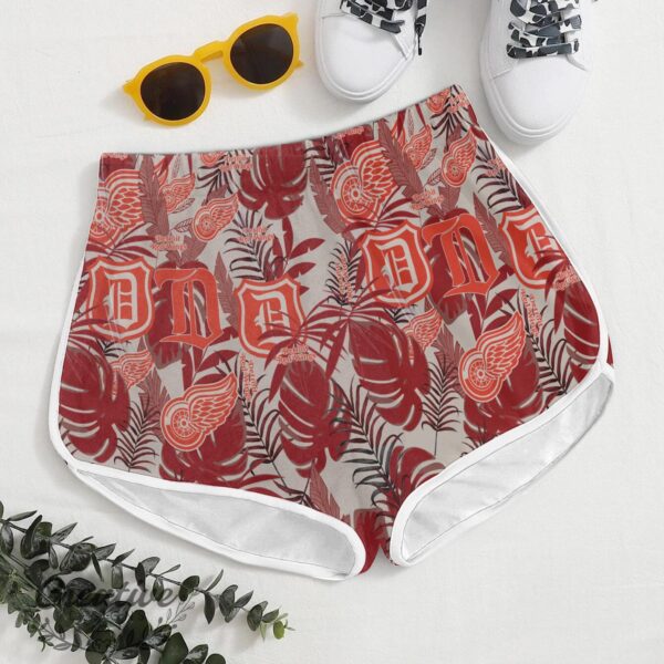 Detroit Red Wings NHL Hawaiian Shirt And Shorts Product Photo 1