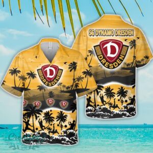 Dynamo Dresden Tropical Hawaiian Shirt Beach Funny Gift For Men And Women Product Photo 1