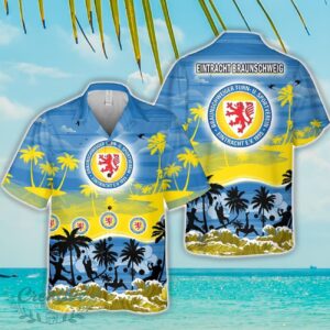 Eintracht Braunschweig Tropical Hawaiian Shirt Beach Funny Gift For Men And Women Product Photo 1