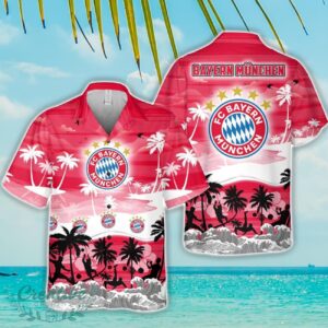 FC Bayern Munchen Tropical Hawaiian Shirt Beach Funny Gift For Men And Women Product Photo 1