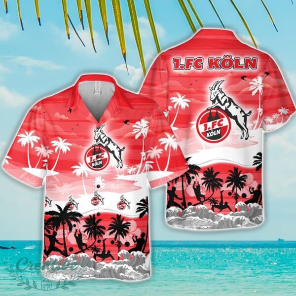 FC Koln Tropical Hawaiian Shirt Beach Funny Gift For Men And Women Product Photo 1