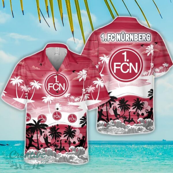 FC Nurnberg Tropical Hawaiian Shirt Beach Funny Gift For Men And Women Product Photo 1