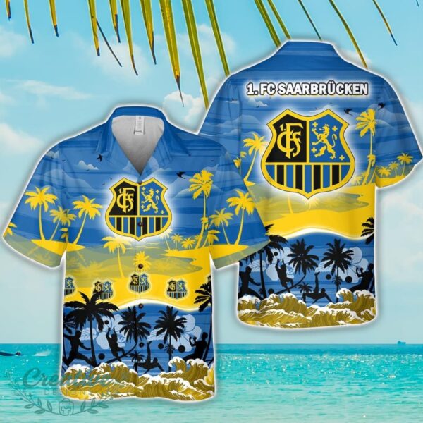 FC Saarbrucken Tropical Hawaiian Shirt Beach Funny Gift For Men And Women Product Photo 1