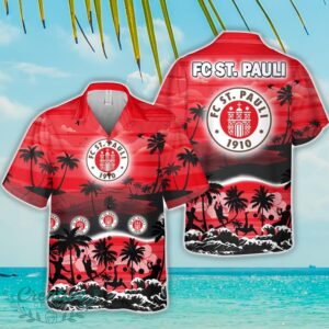 FC St. Pauli Tropical Hawaiian Shirt Beach Funny Gift For Men And Women Product Photo 1