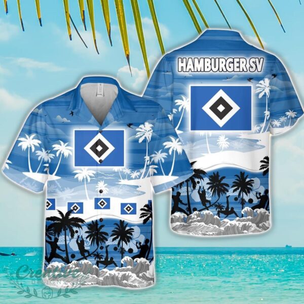 Hamburger SV Tropical Hawaiian Shirt Beach Funny Gift For Men And Women Product Photo 1