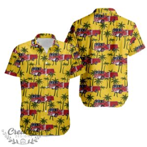 Harvey Illinois Harvey Fire Department Hawaiian Shirt Product Photo 1