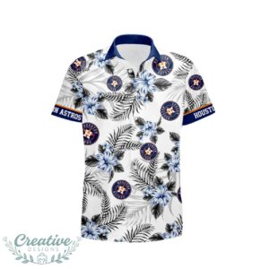 Houston Astros Tropical Floral Logo Hawaiian Shirt Product Photo 2