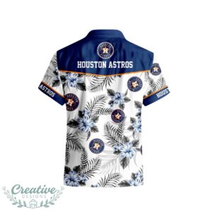 Houston Astros Tropical Floral Logo Hawaiian Shirt Product Photo 3