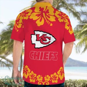 Kansas City Chiefs Flower Cute Snoopy Smile Hawaiian Shirt Summer Gift Product Photo 3