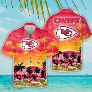 Kansas City Chiefs Tropical Hawaiian Shirt Beach Funny Gift For Men And Women Product Photo 1