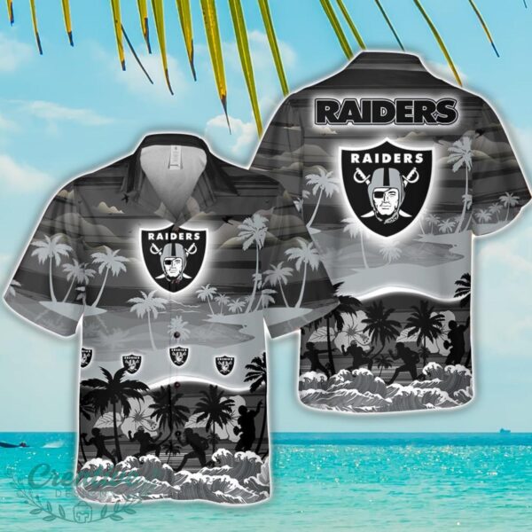 Las Vegas Raiders Tropical Hawaiian Shirt Beach Funny Gift For Men And Women Product Photo 1