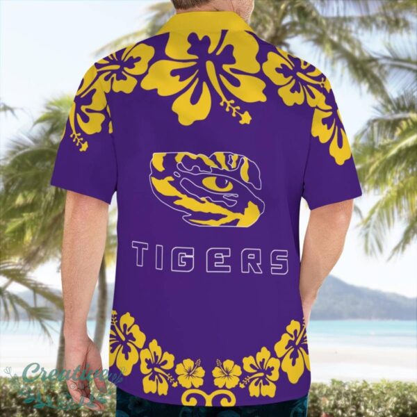 Lsu Tigers Flower Cute Snoopy Smile Hawaiian Shirt Summer Gift Product Photo 4