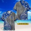 Memphis Tigers Tropical Style Fireball Custom Name Hawaiian Shirt Product Photo 1