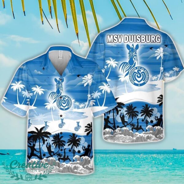 MSV Duisburg Tropical Hawaiian Shirt Beach Funny Gift For Men And Women Product Photo 1