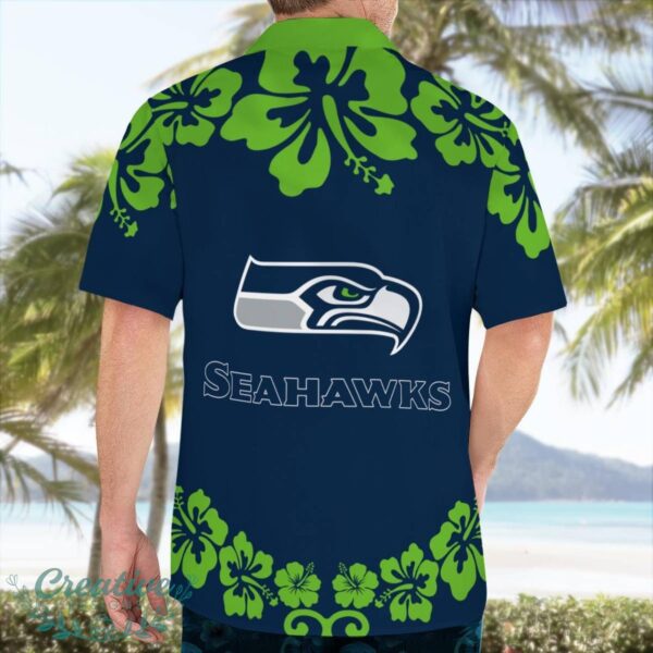 Seattle Seahawks Flower Cute Snoopy Smile Hawaiian Shirt Summer Gift Product Photo 4