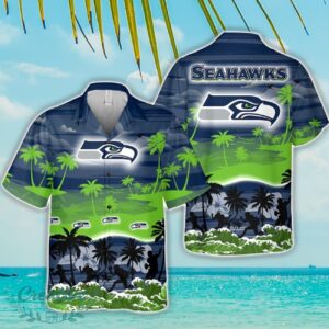 Seattle Seahawks Tropical Hawaiian Shirt Beach Funny Gift For Men And Women Product Photo 1