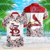 St. Louis Cardinals Hibiscus Plumeria Flower 3D Printed Hawaiian Shirt Product Photo 1