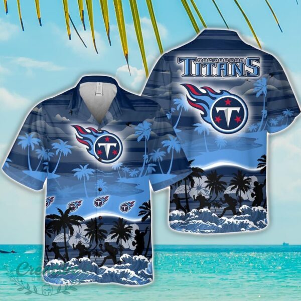 Tennessee Titans Tropical Hawaiian Shirt Beach Funny Gift For Men And Women Product Photo 1