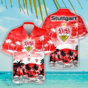 VfB Stuttgart Tropical Hawaiian Shirt Beach Funny Gift For Men And Women Product Photo 1