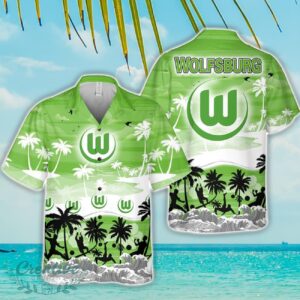 VfL Wolfsburg Tropical Hawaiian Shirt Beach Funny Gift For Men And Women Product Photo 1