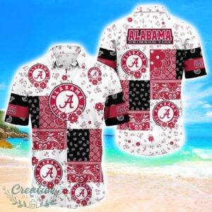 Alabama Crimson Tide Hawaii For Summer Sport Team Hawaiian Shirt Product Photo 1