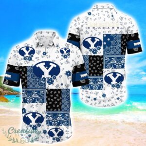 BYU Cougars Hawaii For Summer Sport Team Hawaiian Shirt Product Photo 1