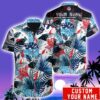Carolina Panthers NFL Team Aloha Hawaiian Shirt Custom Name For Fans Product Photo 1