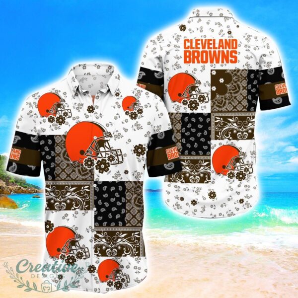 Cleveland Browns Hawaii For Summer Sport Team Hawaiian Shirt Product Photo 1