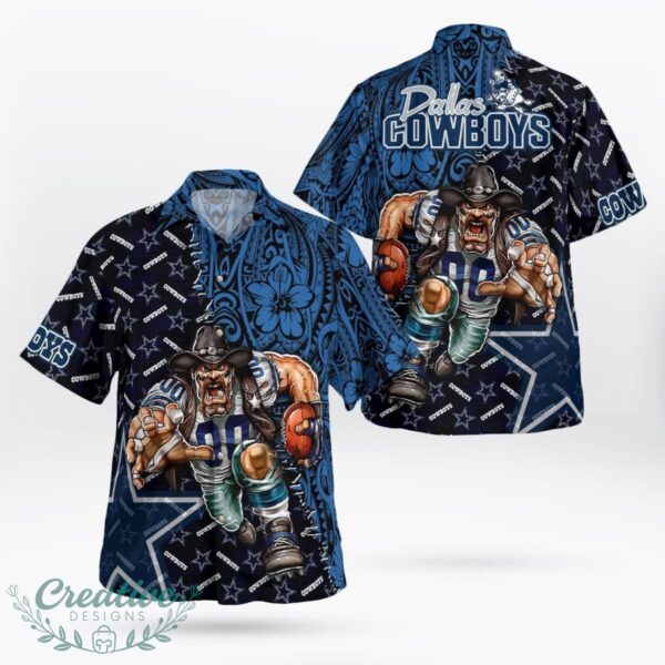 Dallas Cowboys Tribal Hawaiian Shirt Beach Summer Gift Product Photo 1