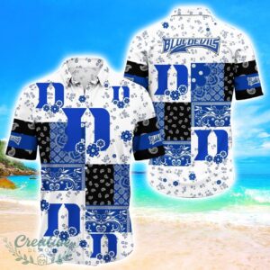 Duke Blue Devils Hawaii For Summer Sport Team Hawaiian Shirt Product Photo 1