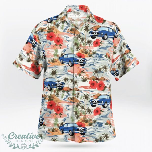 Ford Mustang Hawaiian Shirt Car Lover Beach Shirt Product Photo 1