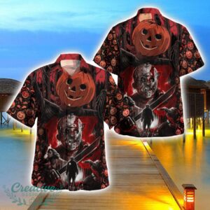 Halloween Horror Michael Myers Hawaii Shirt 3D Printing Beach Shirt For Men And Women Product Photo 1