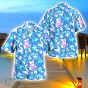 Ice Pokemon Hawaiian Shirt 3D Printing Beach Shirt For Men And Women Product Photo 1