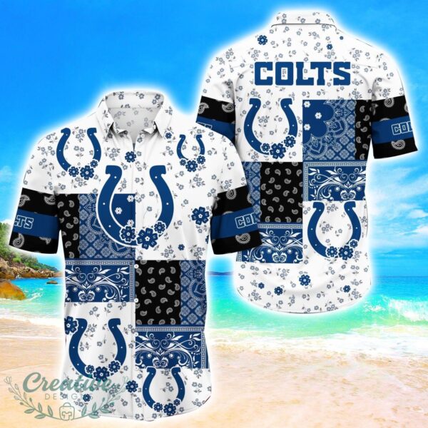 Indianapolis Colts Hawaii For Summer Sport Team Hawaiian Shirt Product Photo 1