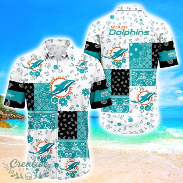 Miami Dolphins Hawaii For Summer Sport Team Hawaiian Shirt Product Photo 1