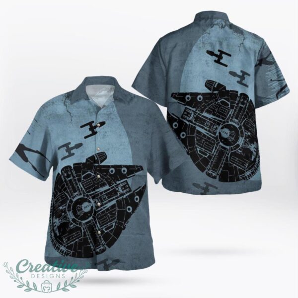 Millennium Falcon SW Hawaiian Shirt Beach Summer Gift Product Photo 1