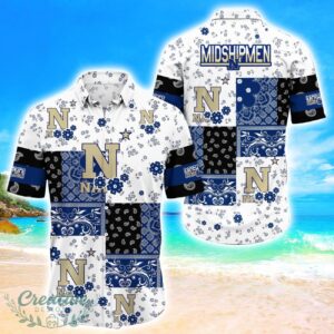 Navy Midshipmen Hawaii For Summer Sport Team Hawaiian Shirt Product Photo 1