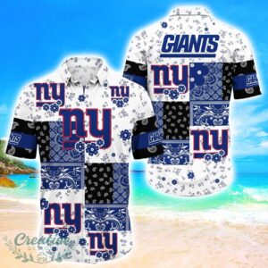 New York Giants Hawaii For Summer Sport Team Hawaiian Shirt Product Photo 1