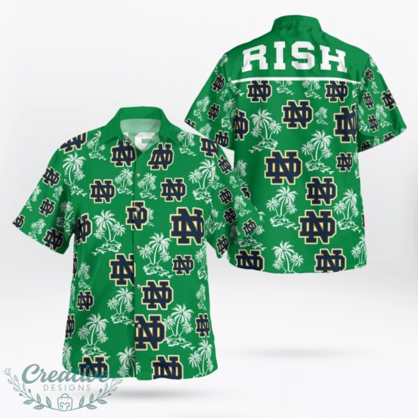 Notre Dame Fighting Irish Tropical Hawaii Shirt Limited Edition Product Photo 1